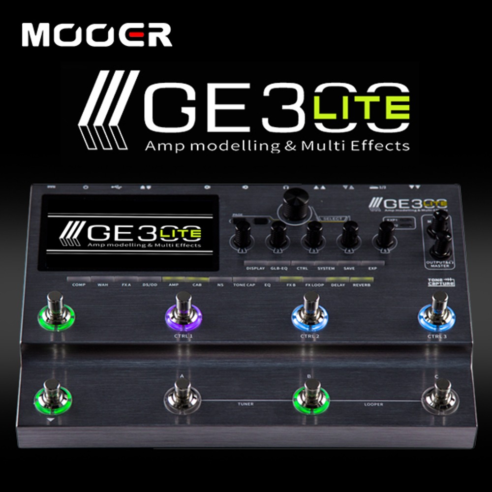 무어 Mooer Audio GE300 LITE 멀티이펙터