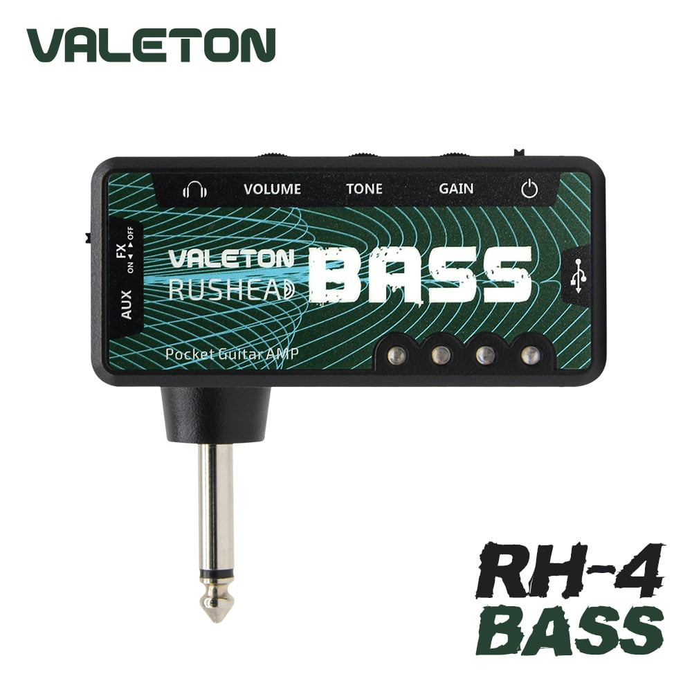 베일톤 VALETON Rushead BASS 베이스 헤드폰 앰프 (RH-4)
