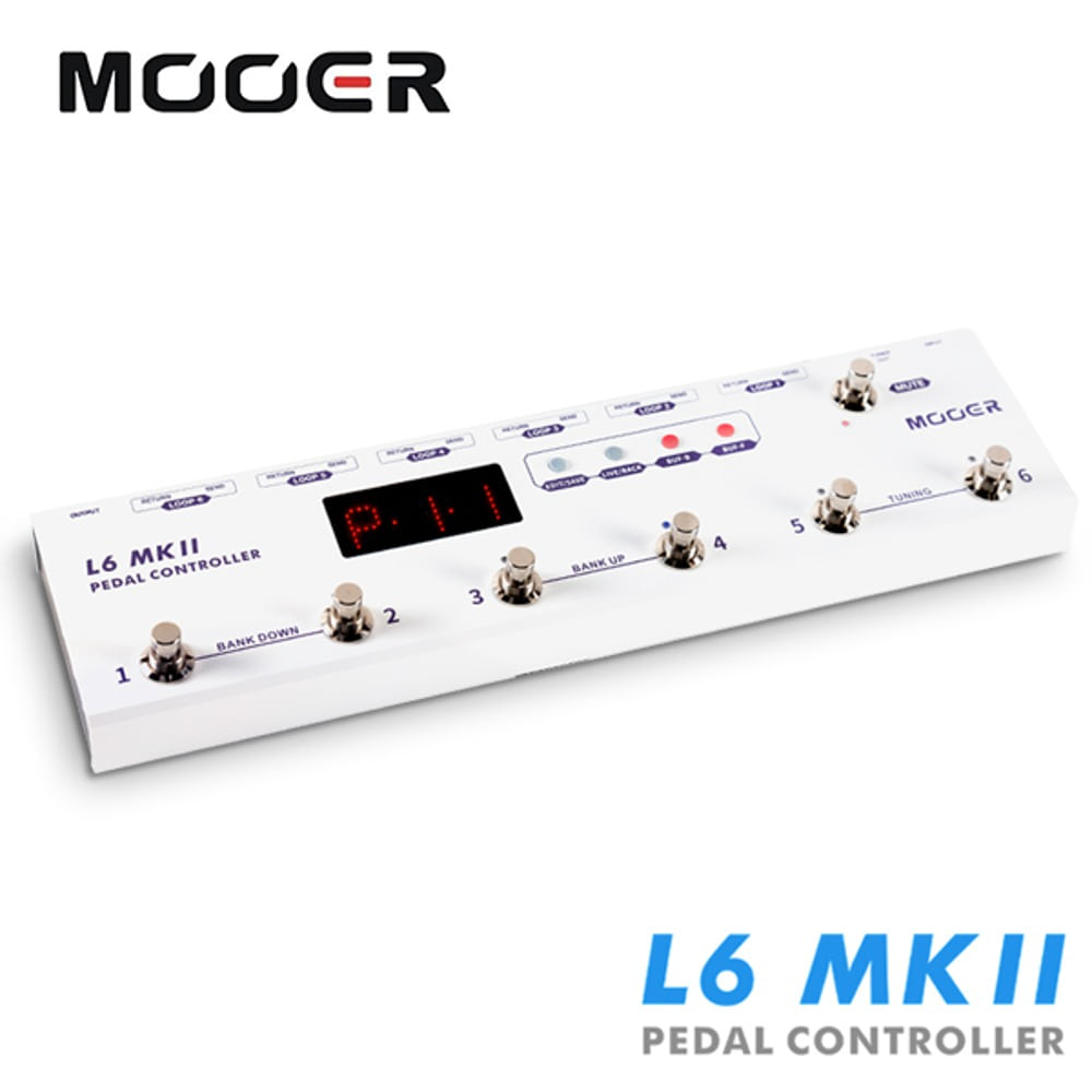 무어 Mooer Audio PCL6 MKII Pedal Controller