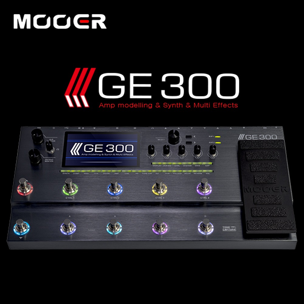 무어 Mooer Audio GE300 멀티이펙터