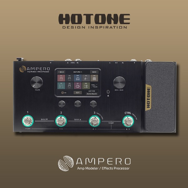 HOTONE Ampero 앰프 모델러 멀티이펙터 (MP-100)
