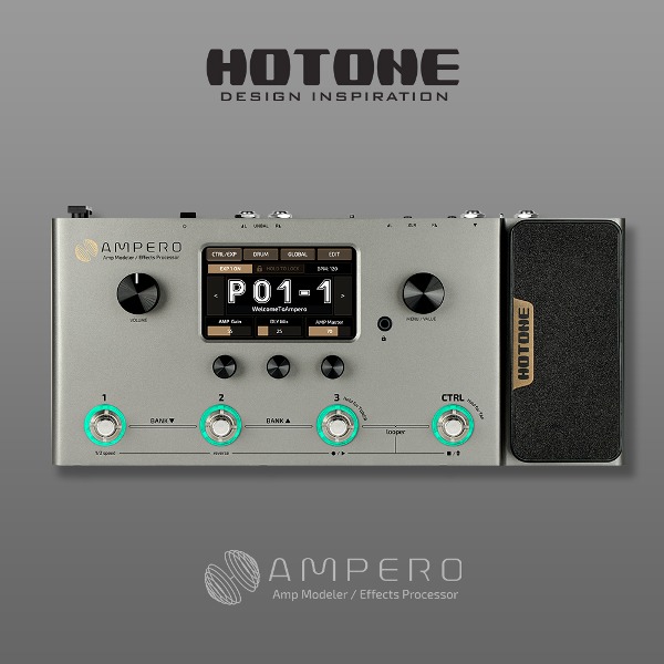 HOTONE Ampero Silver 앰프 모델러 멀티이펙터 (MP-100N)